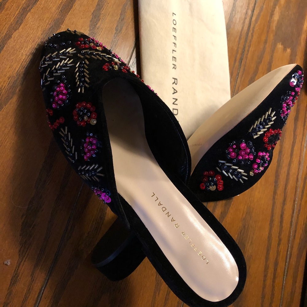 Loeffler randall mule